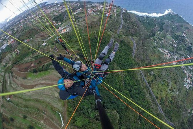 Tandem Paragliding Flight in South Tenerife - The Experience of Flying