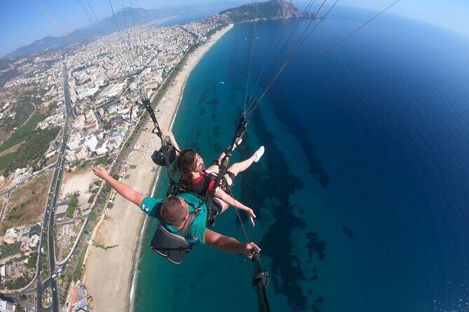Tandem Paragliding from Antalya to Alanya - Discovering the Thrill of Tandem Paragliding from Antalya to Alanya