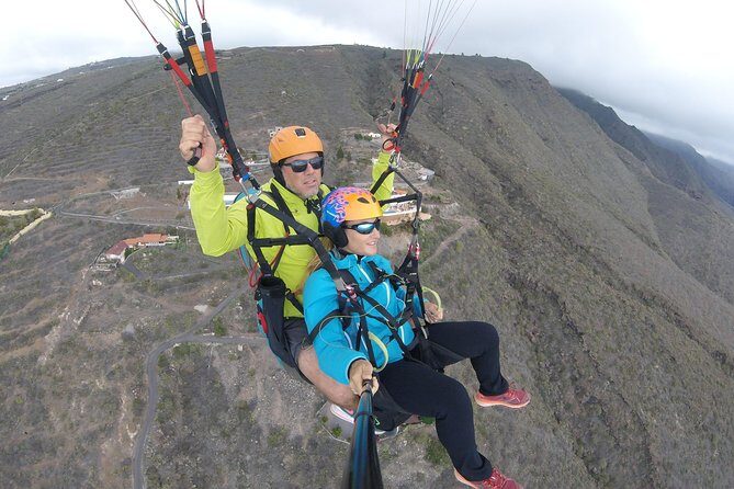 Tandem paragliding in Tenerife - The Experience Itinerary in Detail