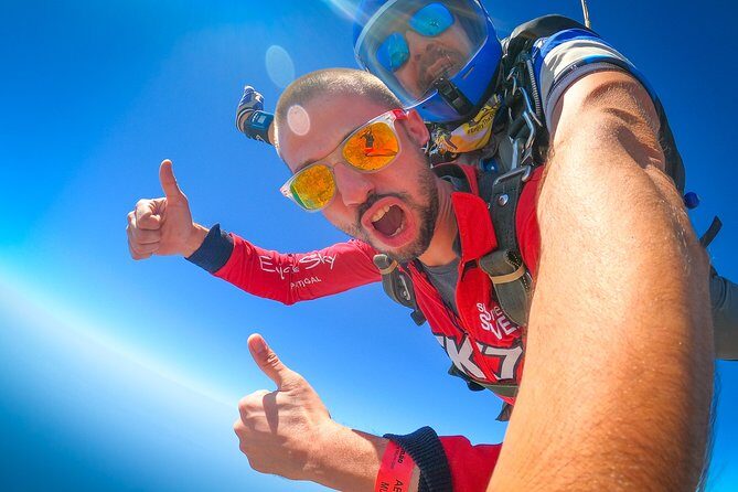 Tandem Skydiving Algarve 10.000ft  3500m - What to Expect on Your Skydiving Trip