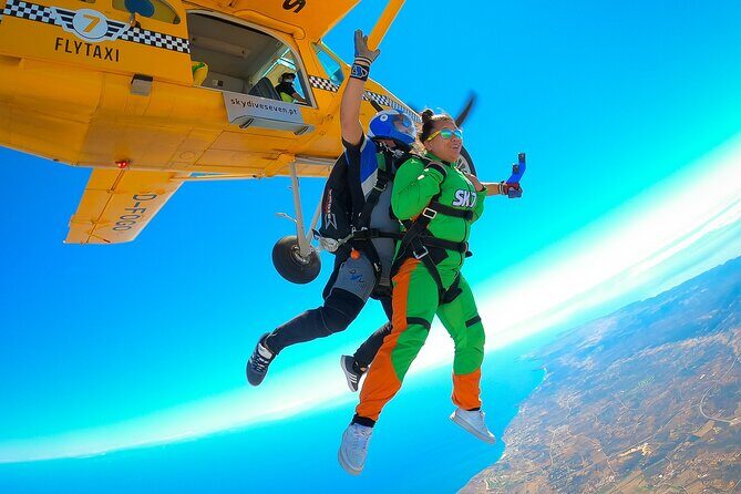 Tandem Skydiving Algarve from 15.000ft  5000m - The Sum Up