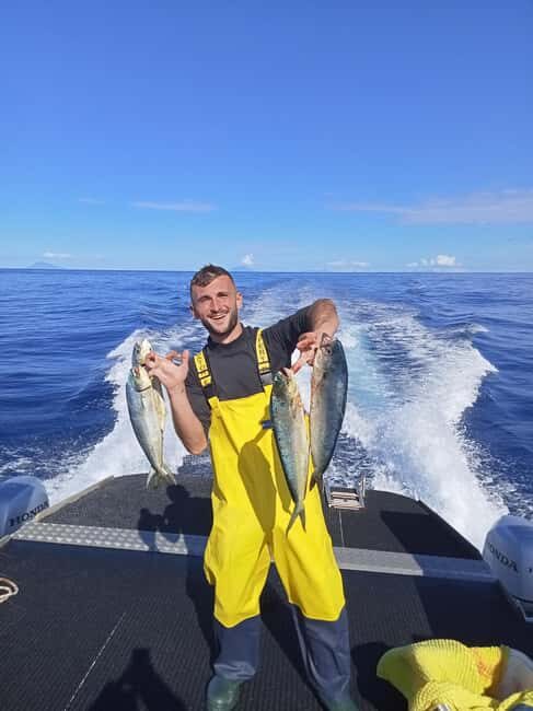 TAORMINA:CATAMARAN FISHING TRIP WITH ROY FISHING - The Value of the Experience