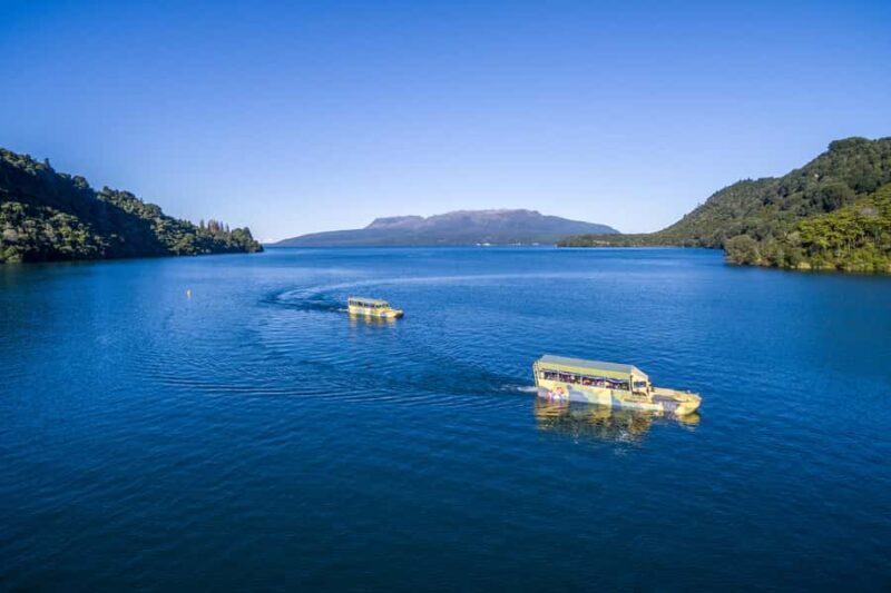 Tarawera and Lakes 2-Hour Duck Eco Tour - Key Points