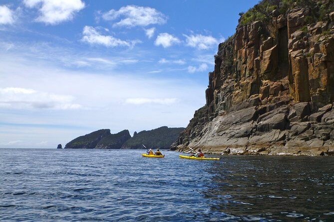 Tasman Peninsula full day kayaking tour - The Food and Rest Stops
