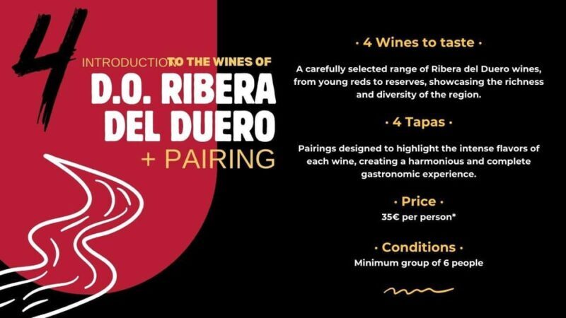 Tasting: Introduction to Wines of D.O. Ribera del Duero - The Value of the Experience