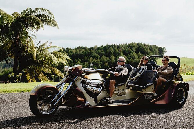 TAURANGA SHORE EXCURSION: Epic 25 min V8 Trike tour of Mt Maunganui & Tauranga - What to Expect from the Tour