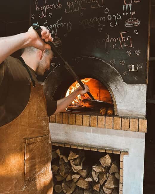 Tbilisi: Pizza and Khachapuri Cooking Class with Wine - The Experience in Detail