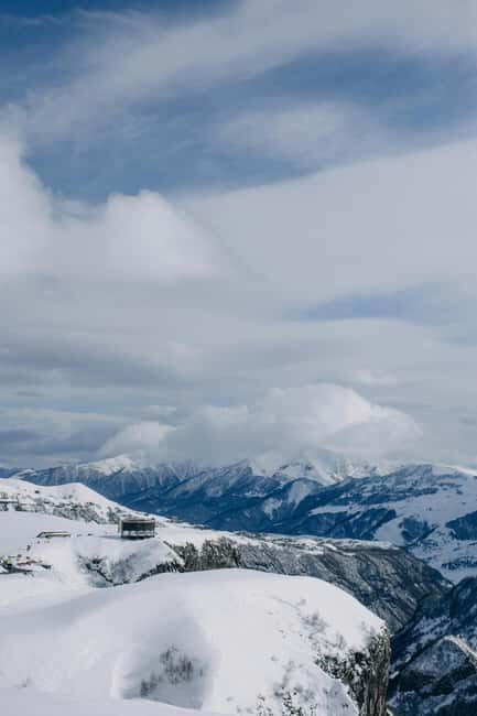 Tbilisi: to Kazbegi, Gudauri, Gergeti, and Ananuri. Day Trip - Exploring Georgia’s Mountain Marvels