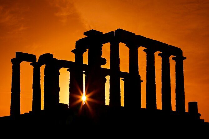 Temple of Poseidon sunset @ Cape Sounio (And dinner time) - The Experience: Pros and Cons