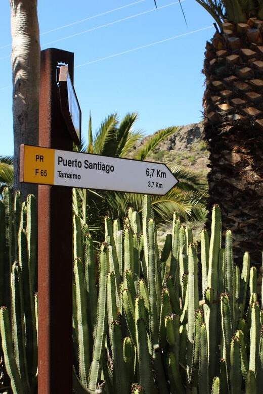 Tenerife : Camino Real hike - Key Points