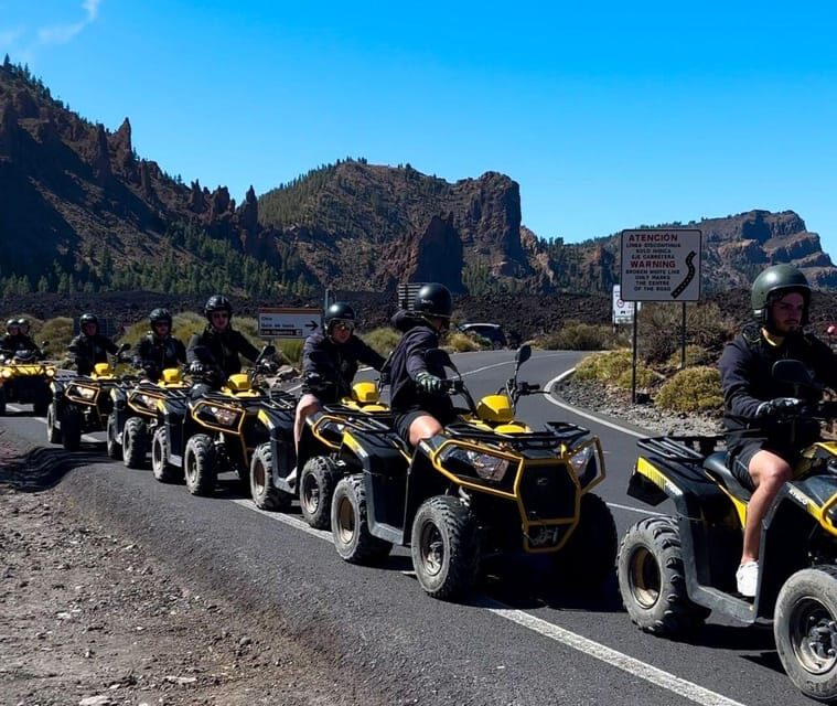 Tenerife: Guided Off-Road Quad Tour on Mount Teide - The Route and Scenery