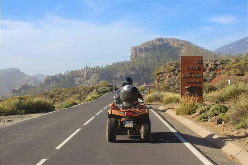 Tenerife, Guided Quad Tour on Mount Teide with Drink - The Itinerary in Detail