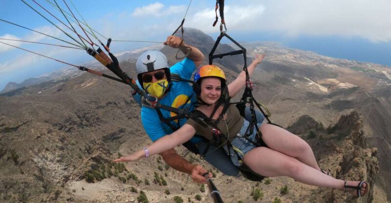 Tenerife: Paragliding with National Champion Paraglider - Key Points