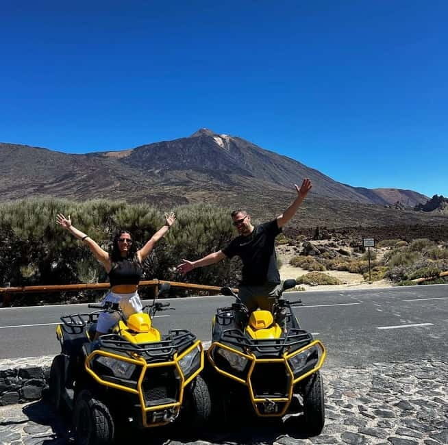 Tenerife: Quad Bike Tour to Mount Teide at Sunset - Key Points