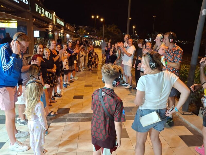 Tenerife: Silent Disco Walking Tour "Mustang Sally's" - The Experience: What It Feels Like