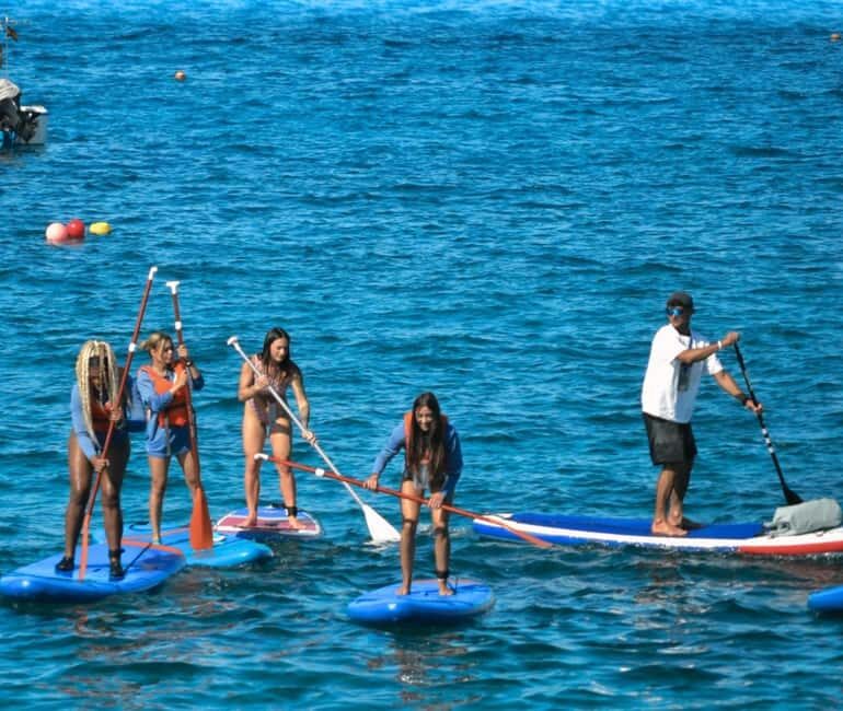 TENERIFE SUR | unforgettable SUP - SNORKELING EXPERIENCE - Key Points