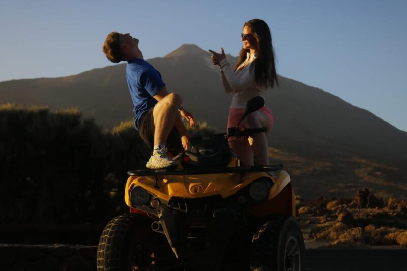 Tenerife: Teide Volcano Sunset Quad Bike Tour with Drinks - Price and Value