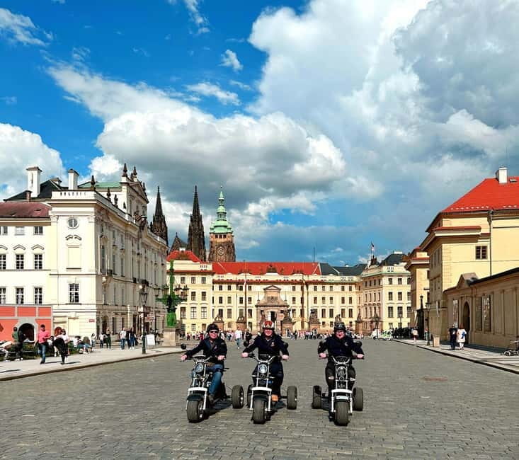 The Best  Trike Prague city tour live guided in English - Why Choose a Trike Tour in Prague?