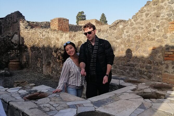 The charm of Pompeii and Herculaneum.Private Tour with Official Guide - FAQs
