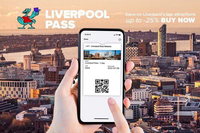 The Liverpool Pass®: All top attractions inc. Hop-On Hop-Off Bus Tour | 1-Day - Key Points