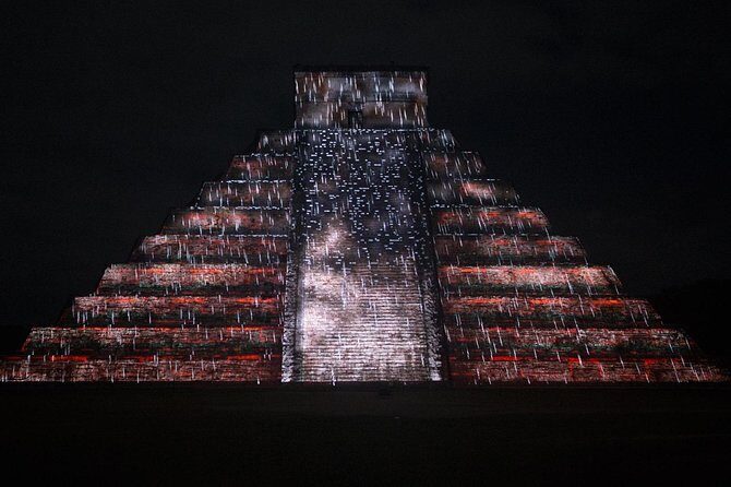 The majestic night show of kukulkan in Chichen Itza Valladolid & Cenote included - Frequently Asked Questions