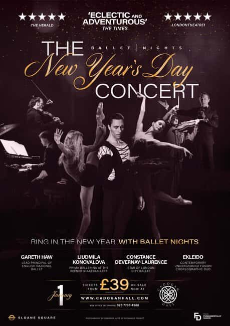 The New Years Day Ballet Concert Ticket | London - Key Points