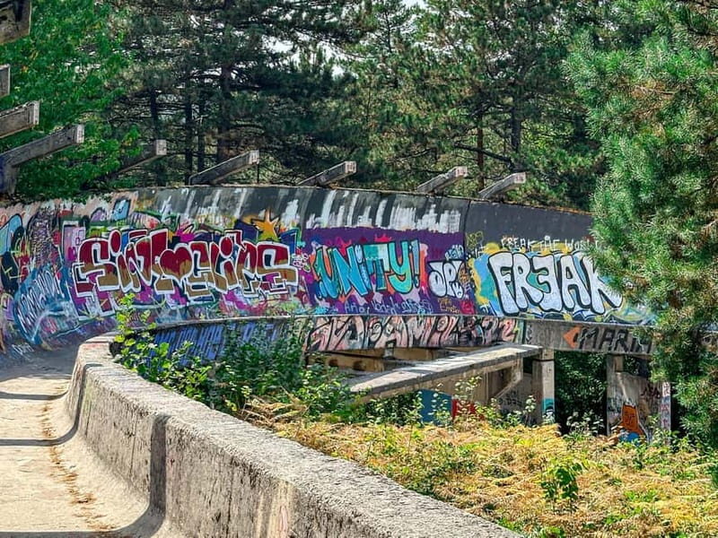 The spirit of the Winter Olympics | Hike along the bobsleigh track - The Old Bobsleigh Track and Its Ruins