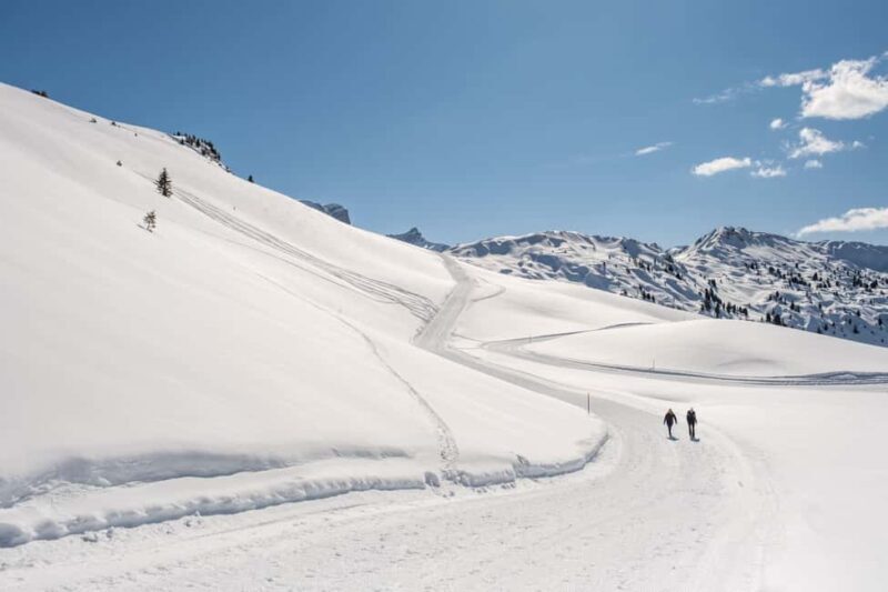 The winter hiking pass on Betelberg - Key Points