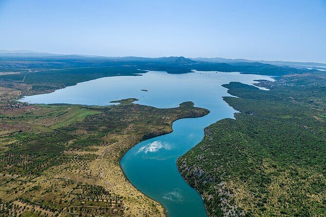 The Wonder of nature route - Panoramic Flight over Plitvice Lakes & Krka NP - Key Points