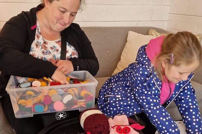 The Wool Monster Workshop - make your own souvenir! - An Overview of the Experience