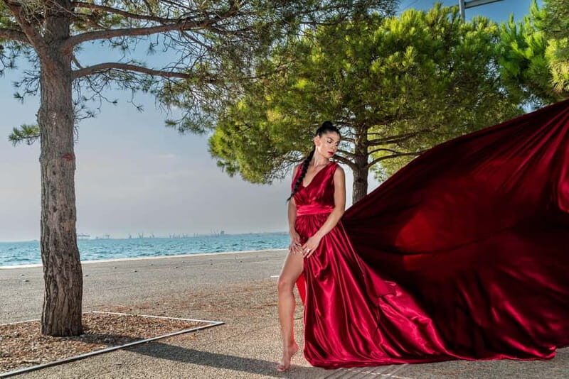 Thessaloniki: Flying Dress Photoshoot - Key Points