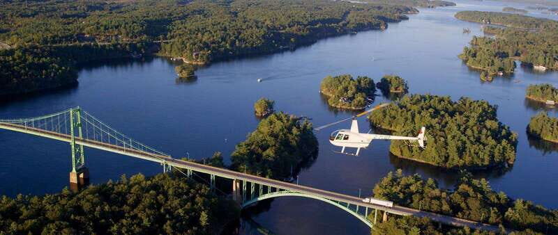 Thousand Islands: Helicopter Tour with Cider Mill and Lunch - Key Points