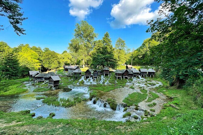 Three pearls of Central Bosnia - Travnik, Jajce Waterfalls and Jajce Mills - The Crypt of the Aristocratic Hrvatni Family