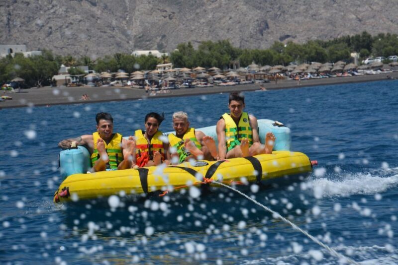 Thrill Waves Tubing at Perivolos Beach, Santorini - What to Expect from the Thrill Waves Tubing Experience