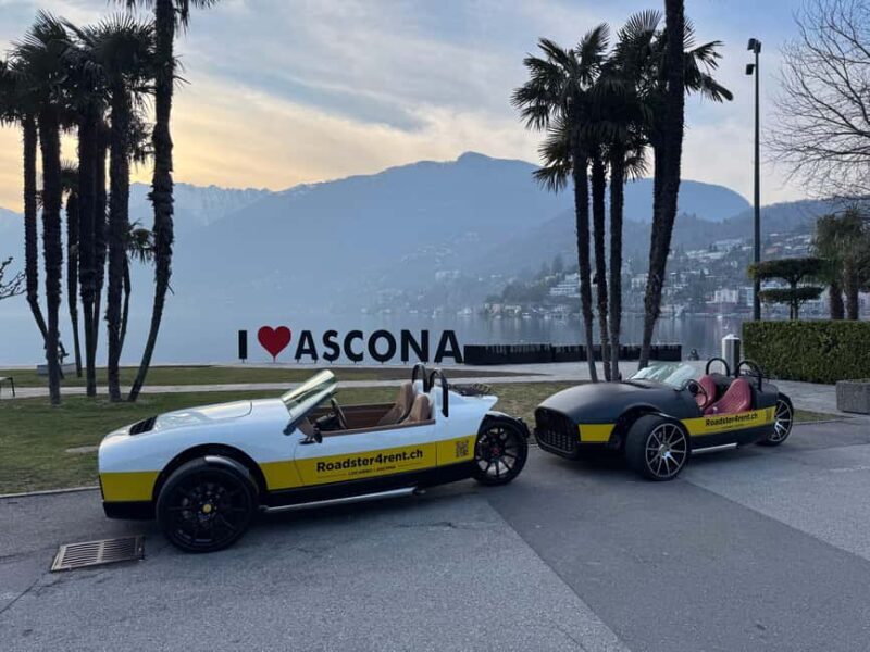 Ticino: Vanderhall ride with a 3-wheeled roadster - Key Points