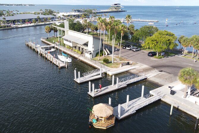 Tiki Boat - St. Pete Pier - The Only Authentic Floating Tiki Bar - The Sum Up
