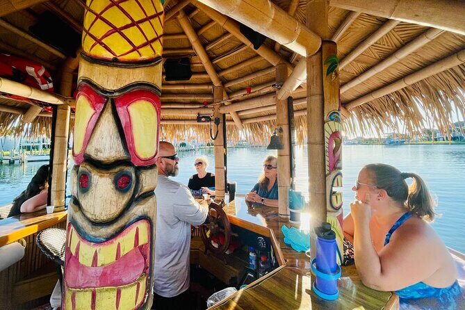 Tiki Boat Sunset Cruise Tour - Key Points