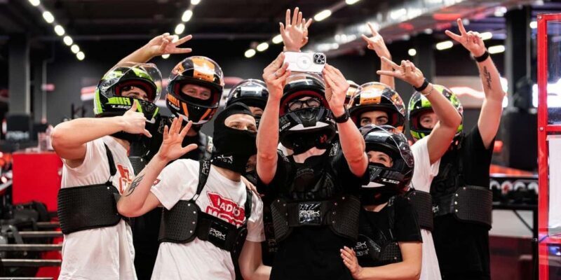 Timed kart race: duration 8 min - Key Points