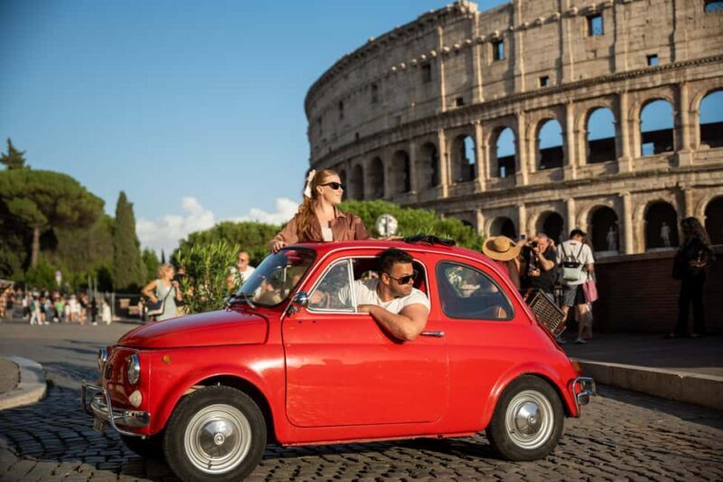 Timeless Rome: A Journey in a Vintage Fiat 500 - Exploring the Experience