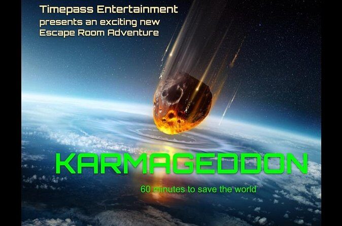 Timepass Auburn Escape Room Adventures Book Karmageddon Now - Who Would Love Karmageddon?