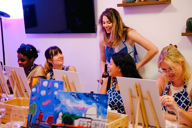 Tipsy Painting Class Rome - Tipsy Painting Class Rome: A Fun, Artistic Night Out