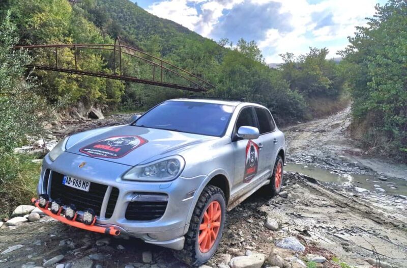 Tirana: Bovilla Lake Off-Road Porsche Cayenne Tour - The Experience in Detail