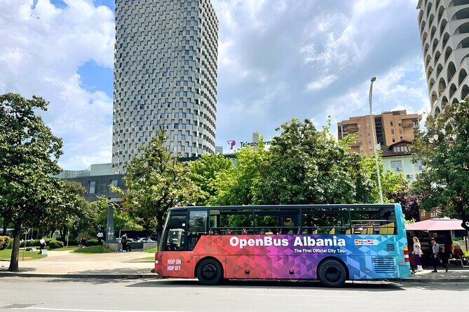 Tirana City Tour by Open Bus Albania - Key Points