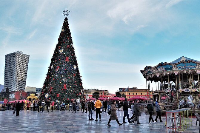 Tirana Walking Tour, Extra Virgin Olive Oil and Raki Tasting - The Enver Hoxha Pyramid
