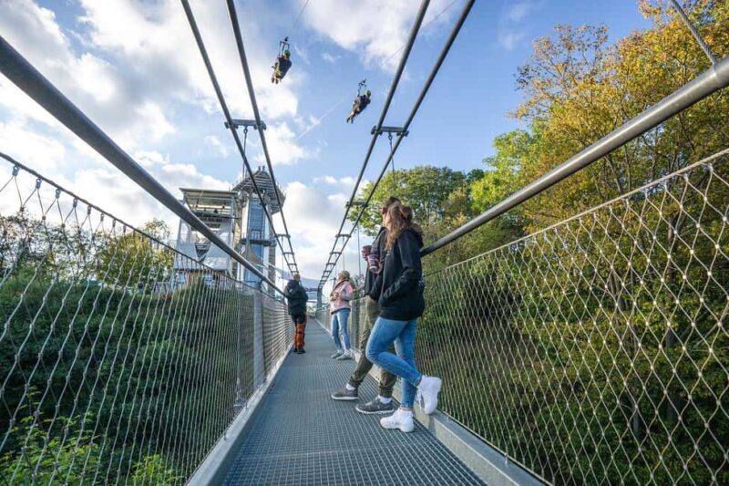 Titan RT suspension bridge - Exploring the Titan RT Suspension Bridge: An Eye-Opening Walk in Northern Germany