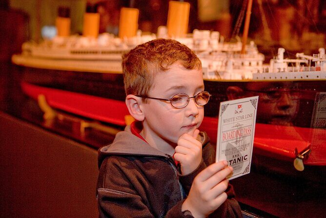 Titanic Artifact Exhibition Entry Ticket - A Closer Look at the Experience