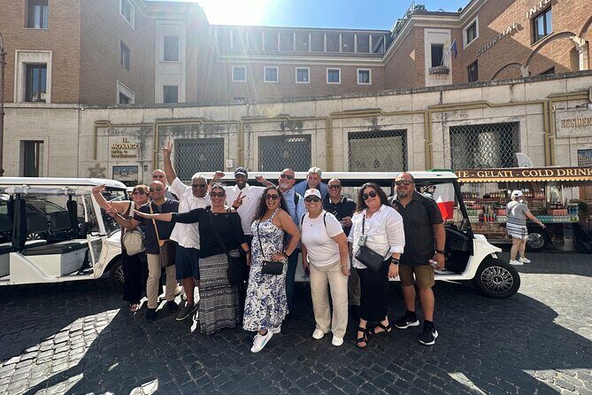Top Ten Rome Major Attractions Private Tour by Golf Cart - FAQs