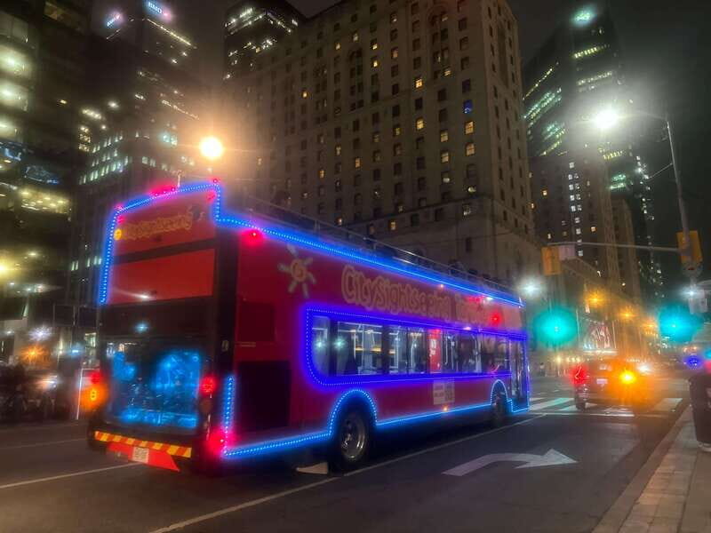 Toronto: Night Sightseeing Tour on a Double-Decker Bus - Real Talk: The Pros and Cons