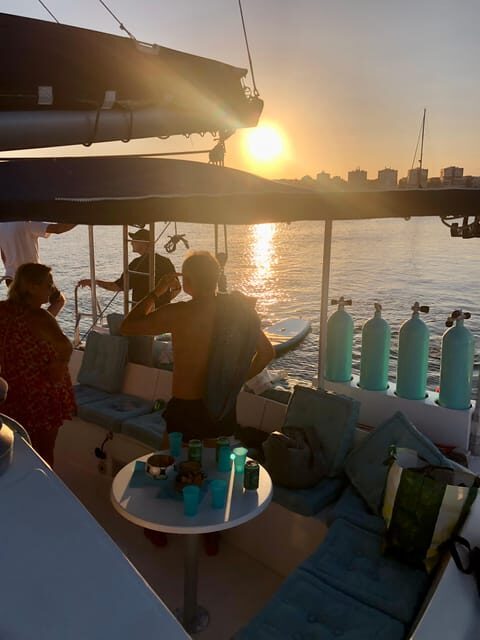 Torrevieja: Costa Blanca Catamaran Cruise - Water Activities and Comfort Features