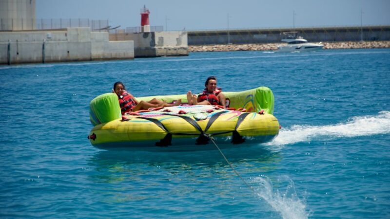 Torrevieja: Speedboat-Powered Inflatable Crazy Sofa Ride - What to Expect from the Crazy Sofa Ride